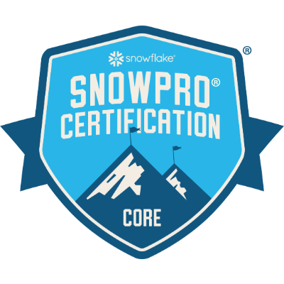 Snowflake SnowPro Core Certification
